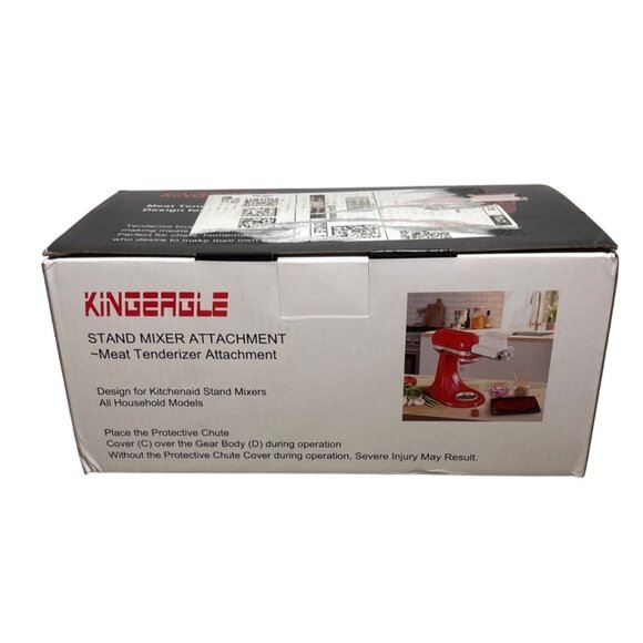 KingEagle Meat Tenderizer Attachment Compatible with KitchenAid Stand Mixer - Picture 1 of 6